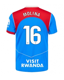 Atletico Madrid Nahuel Molina #16 Maglia Gara Terza Repliche 2025-26 Maniche Corte